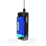 XTAR SC1 Li-ion USB-s akkumulátor töltő 18650 - 26650