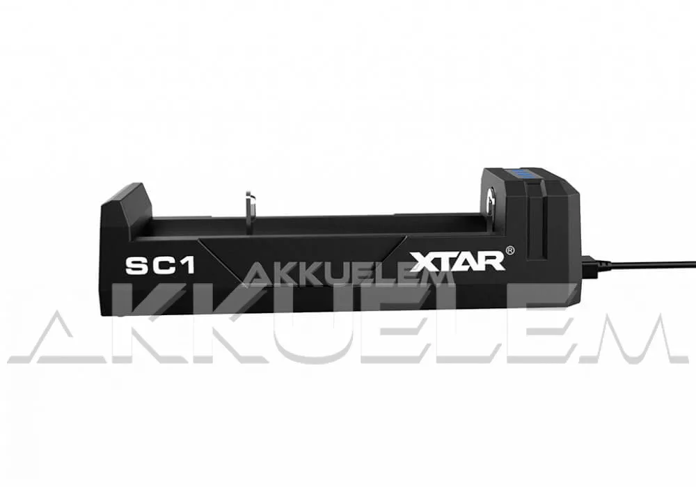 XTAR SC1 Li-ion USB-s akkumulátor töltő 18650 - 26650