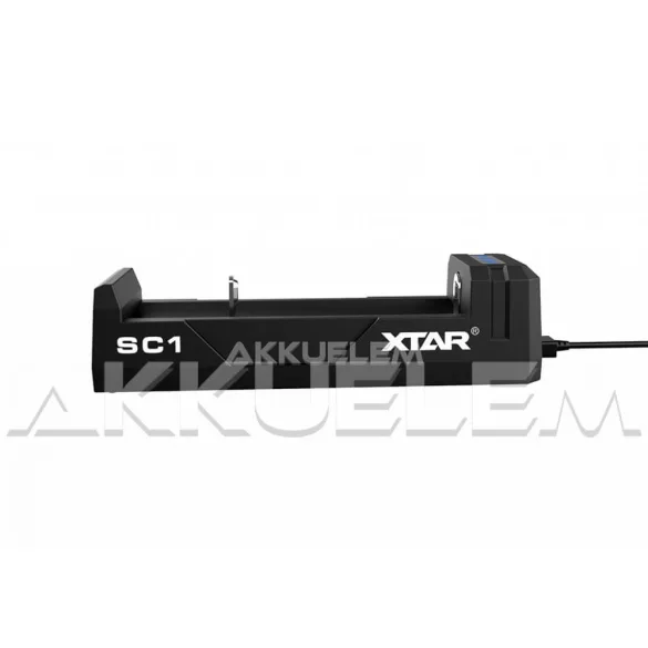 XTAR SC1 Li-ion USB-s akkumulátor töltő 18650 - 26650