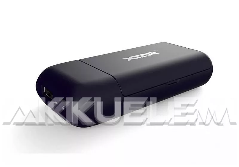 Akkutöltő-powerbank XTAR PB2 2A | Li-ion 18650 akkukhoz