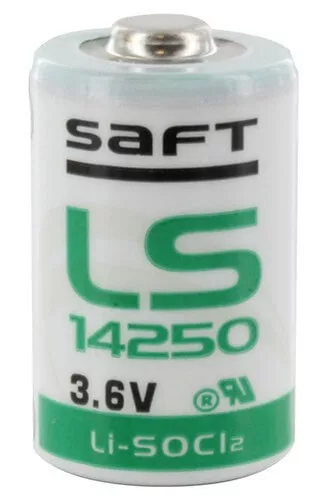 Saft 1/2AA ER14250 3,6V 1,2Ah lítium elem