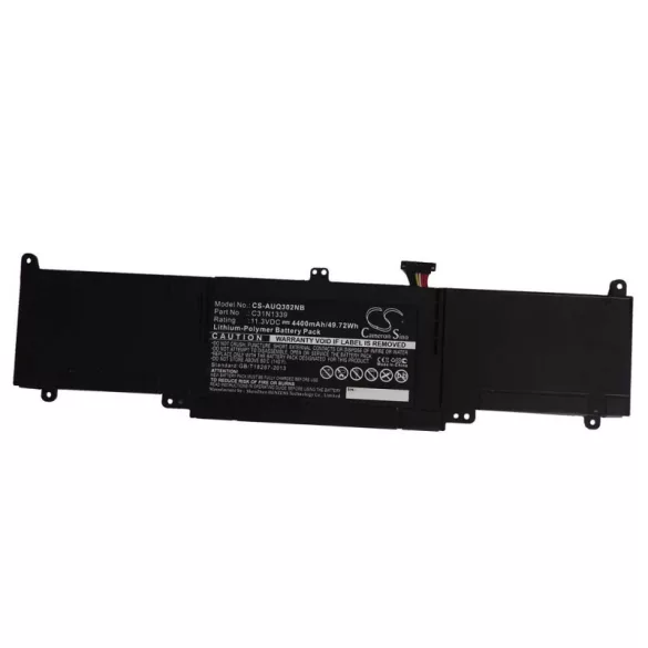 ASUS Q302L Q302LA 4400mAh utángyártott akkumulátor - VHBW