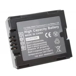   Panasonic CGA-DU07 CGR-DU06 7,2V 600mAh utángyártott kamera akkumulátor