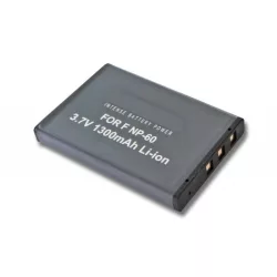   Fuji NP60 Klic5000 DB40 3,7V 1300mAh utángyártott kamera akkumulátor