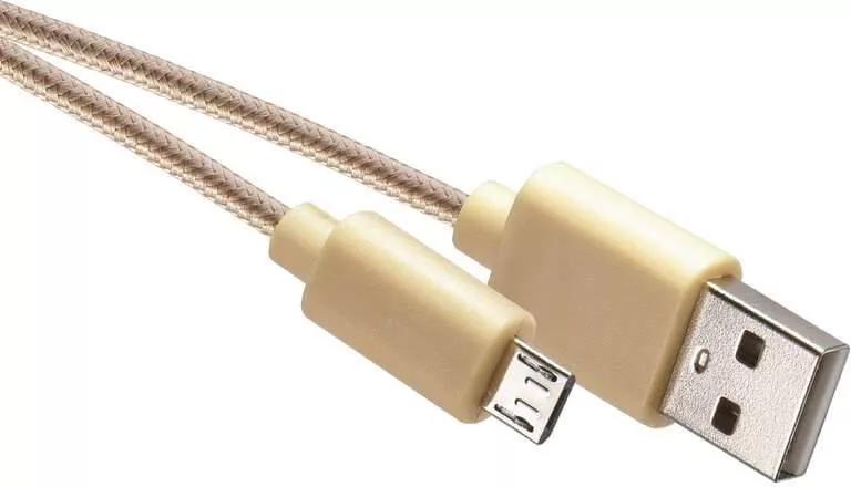 USB 2.0 kábel multi 1m arany színű SM7006Y