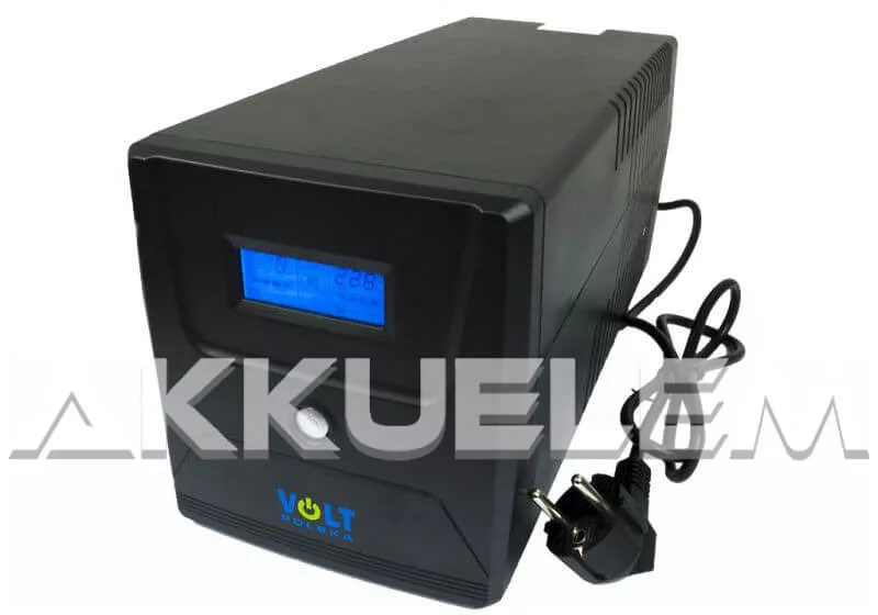 VOLT Polska 1200VA/720W trapéz szünetmentes tápegység 2x7Ah VOLT Polska 1200VA/720W trapéz szünetmentes tápegység 2x7Ah