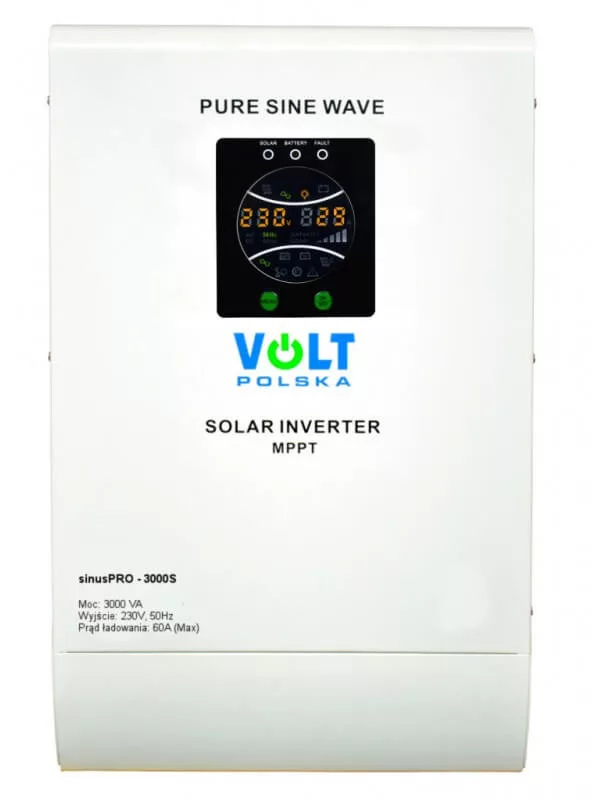 VOLT Polska sinusPro 3000S 48V 3000VA szolár inverter