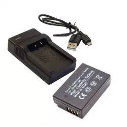   Canon LP-E17 7,2V 1040mAh utángyártott akkumulátor + töltő