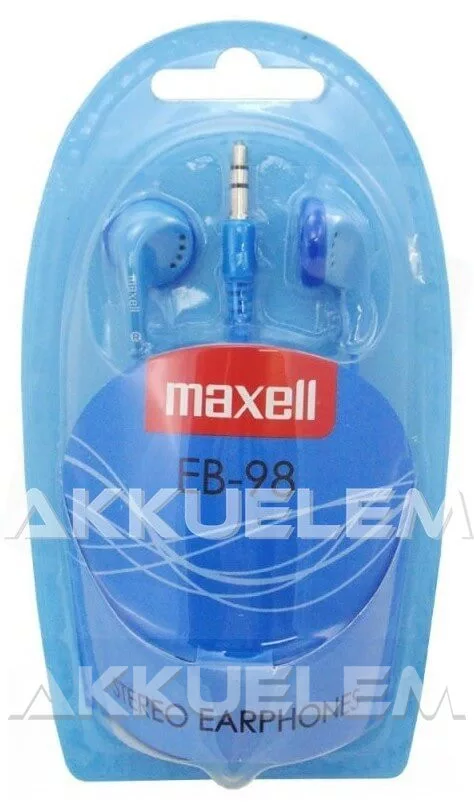 MAXELL EB-98 fülhallgató kék színű