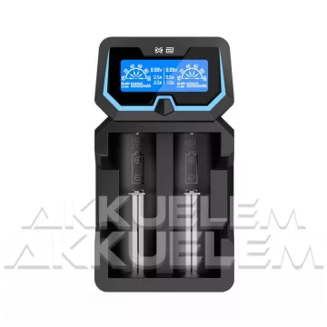   XTAR X2 Li-ion/Ni-MH két csatornás hálózati/USB-s akkumulátor töltő