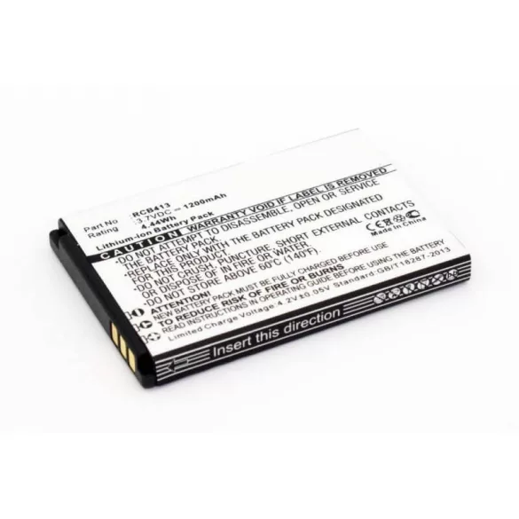 Doro Primo 413 3,71200mAh utángyártott akkumulátor RCB413 - VHBW