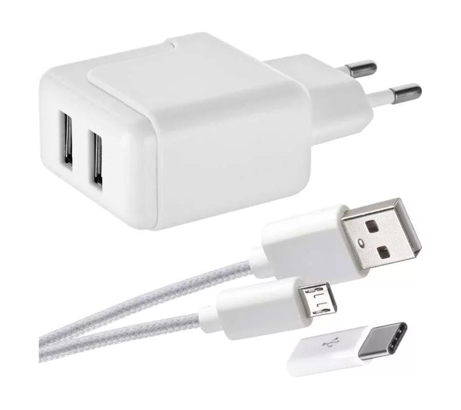 Adapter USB-C / micro-USB 3.1A V0119