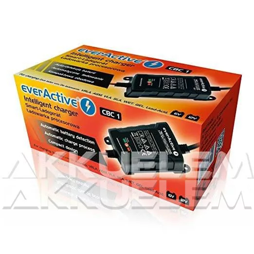 EverActive CBC-1 6/12V motor akkumulátor töltő