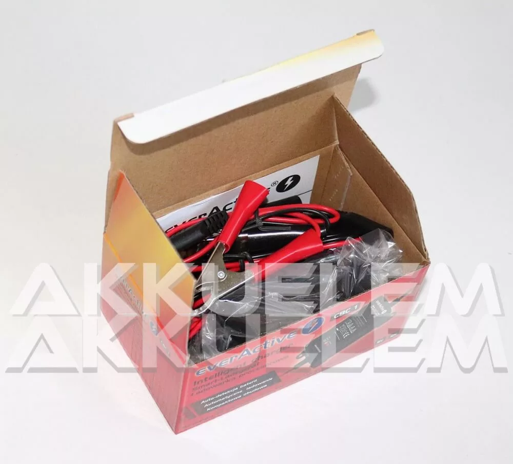 EverActive CBC-1 6/12V motor akkumulátor töltő