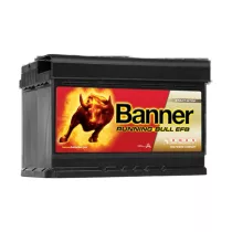   Banner 12V 70Ah 680A 57011 Running Bull EFB autó akkumulátor