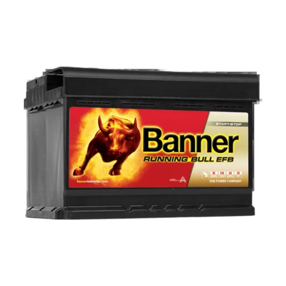 Banner 12V 70Ah 680A 57011 Running Bull EFB autó akkumulátor