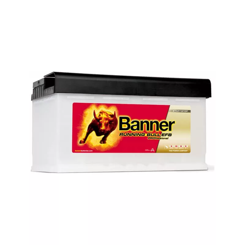Banner 12V 85Ah 780A 58511 Running Bull EFB autó akkumulátor JOBB+ Banner 12V 85Ah 780A 58511 Running Bull EFB autó akkumulátor JOBB+