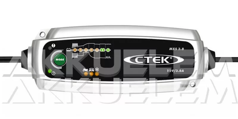 CTEK MXS 3.8 autó akkumulátor töltő 12V
