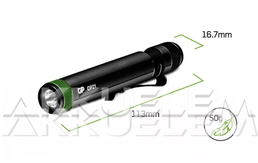GP Led lámpa CP21 1*AAA