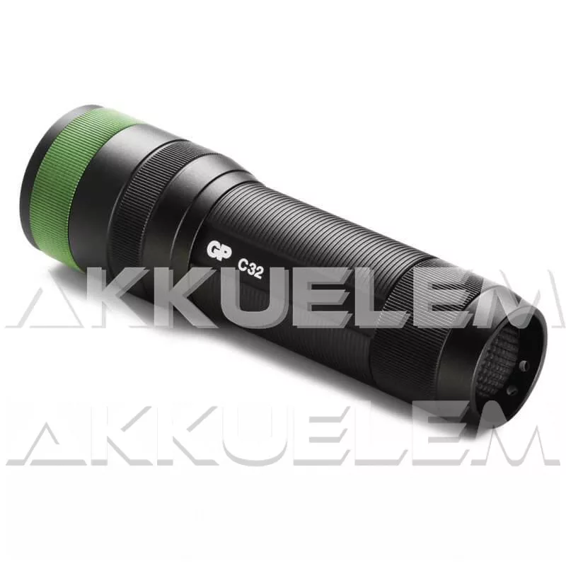 GP led lámpa C32 3*AAA Cree 300lm zoom
