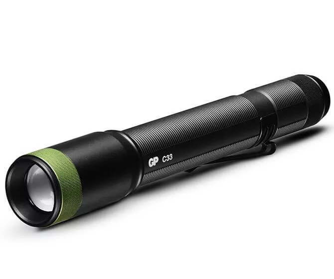 GP led lámpa C33 2*AA 1*Cree + 1*COB led