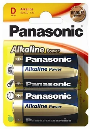 Panasonic Bronze LR20 D alkáli elem 2db/bliszter