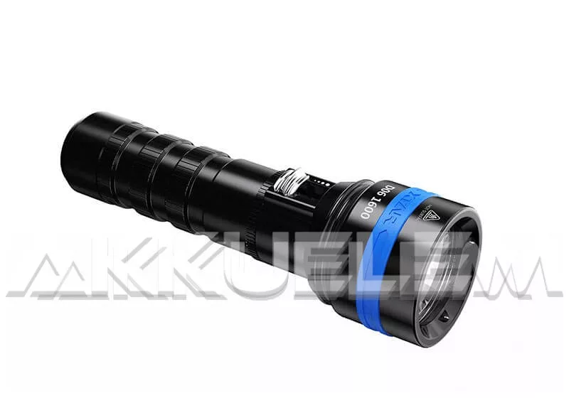 Xtar D06 1600 lum búvárlámpa szett (MC1 Plus, 18650 3500mAh) 4500K