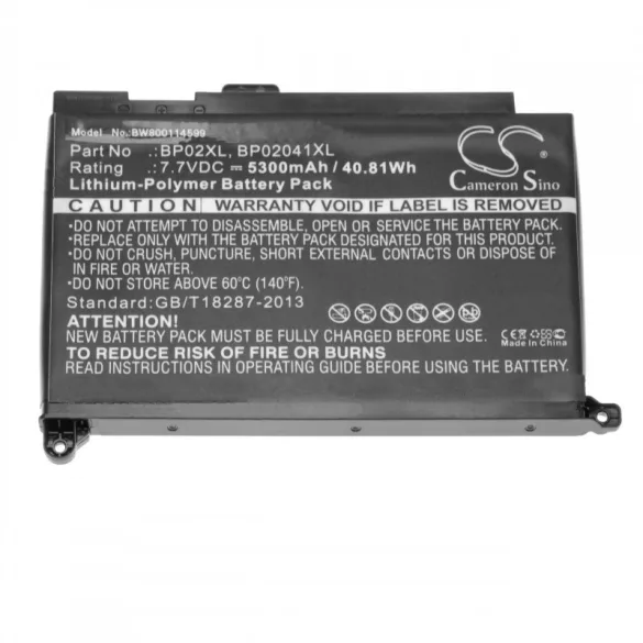 HP Pavilion 15 Touch 5300mAh utángyártott akkumulátor - VHBW