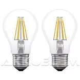 EMOS E27 6W 806lm 2700K Filament A60 LED-izzó 2db-os csomagban