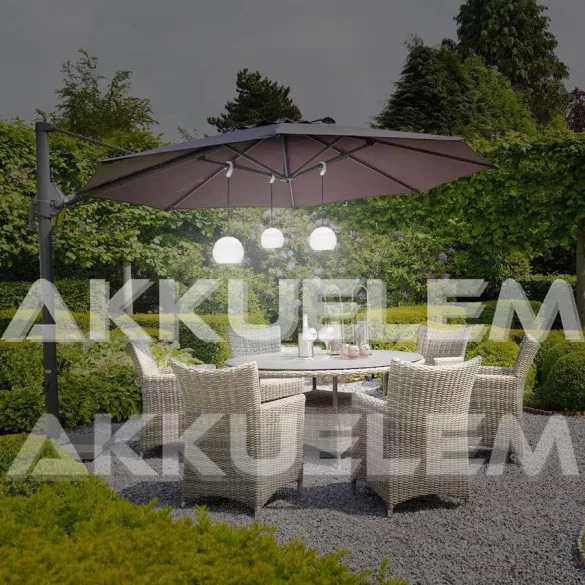 4LED puha lámpatest, függeszthető, 3AAA