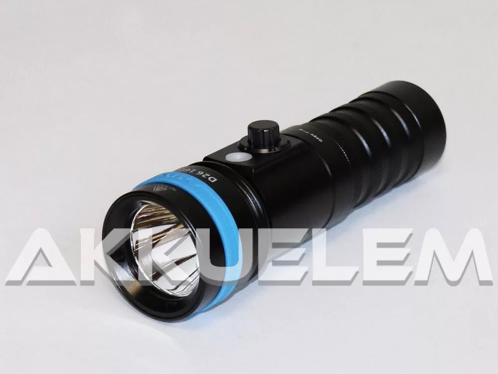 Xtar D26 1600 lum búvárlámpa szett (MC1 Plus, 26650 5200mAh)