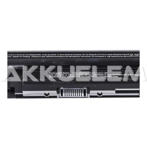 Dell XCMRD 10,8V 5200mAh notebook akkumulátor utángyártott