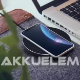 Vezeték nélküli töltőállomás 5V 1,5A fekete színű 55160BK