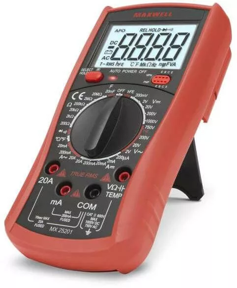 Digitális multiméter „True RMS” + hőmérséklet- és kapacitásmérés 25201 Digitális multiméter „True RMS” + hőmérséklet- és kapacitásmérés 25201