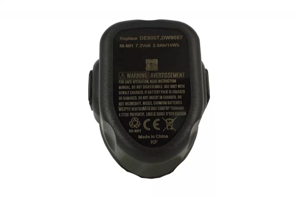 DeWalt DE9057 7,2V 2000mAh utángyártott szerszámgép akkumulátor TB9057B.19C
