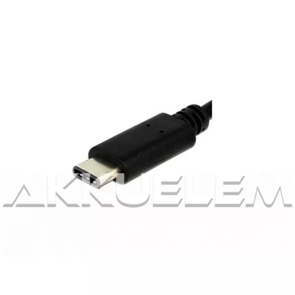 Type-C 65W utángyártott notebook adapter IEC 320 C5 hálózati aljzattal
