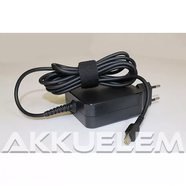 Type-C 45W utángyártott notebook adapter földelt hálózati dugóval