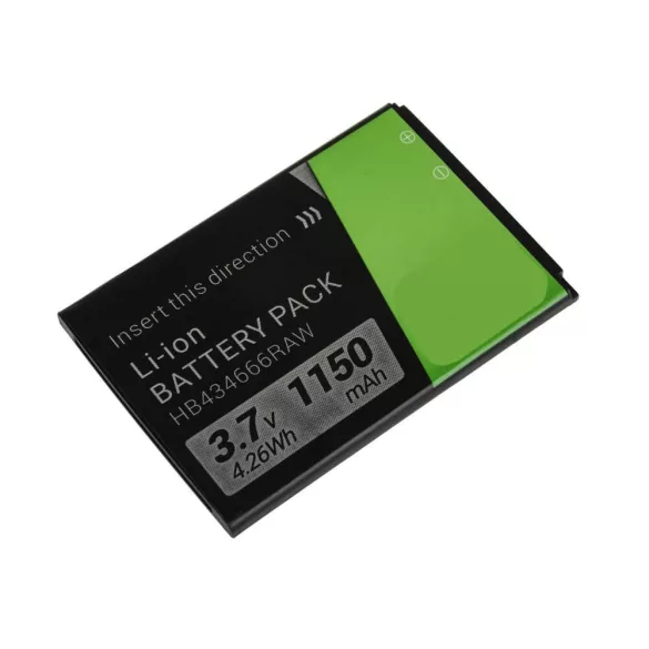 Huawei HB434666RBC 3,7V 1150mAh utángyártott mobiltelefon akkumulátor