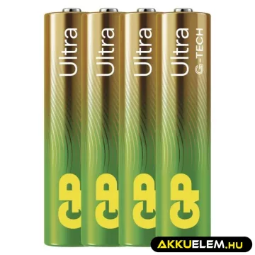   GP Ultra Alkaline LR03 AAA tartós elem 4db/bliszter (ár/db)