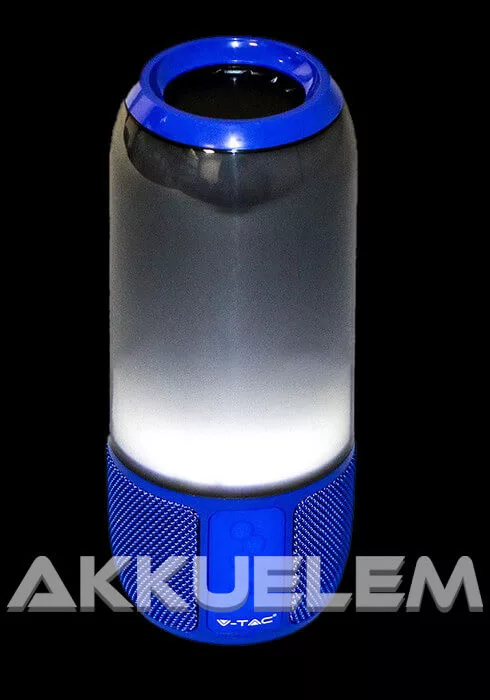 V-TAC 6W RGB LED hangulatlámpa Bluetooth hangszórós SKU8569