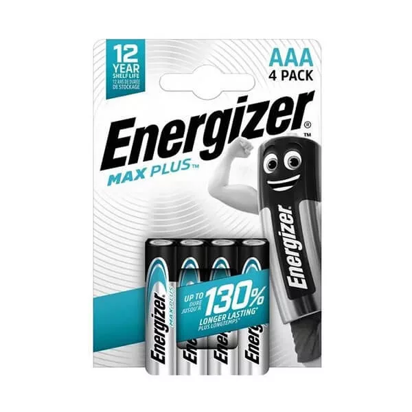 Energizer Max Plus LR03 AAA elem alkáli 4db/bliszter (ár/db)