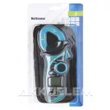 Digitális multiméter lakatfogóval 2-600V 2-600A + 2xCR2032 M0305