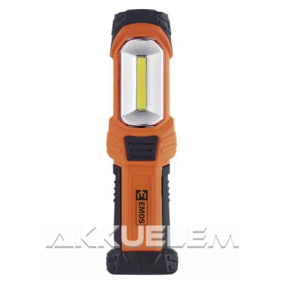 LÁMPA P4111 3W COB + 1W LED 3*AA