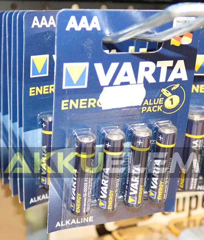 Varta Energy LR03 AAA tartós elem 4db/bliszter (ár/db)
