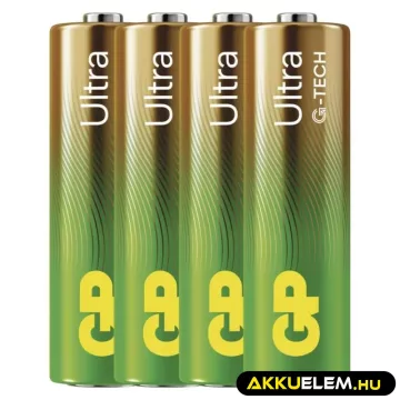   GP Ultra Alkaline LR6 15AU AA tartós elem 4db/bliszter (ár/db)