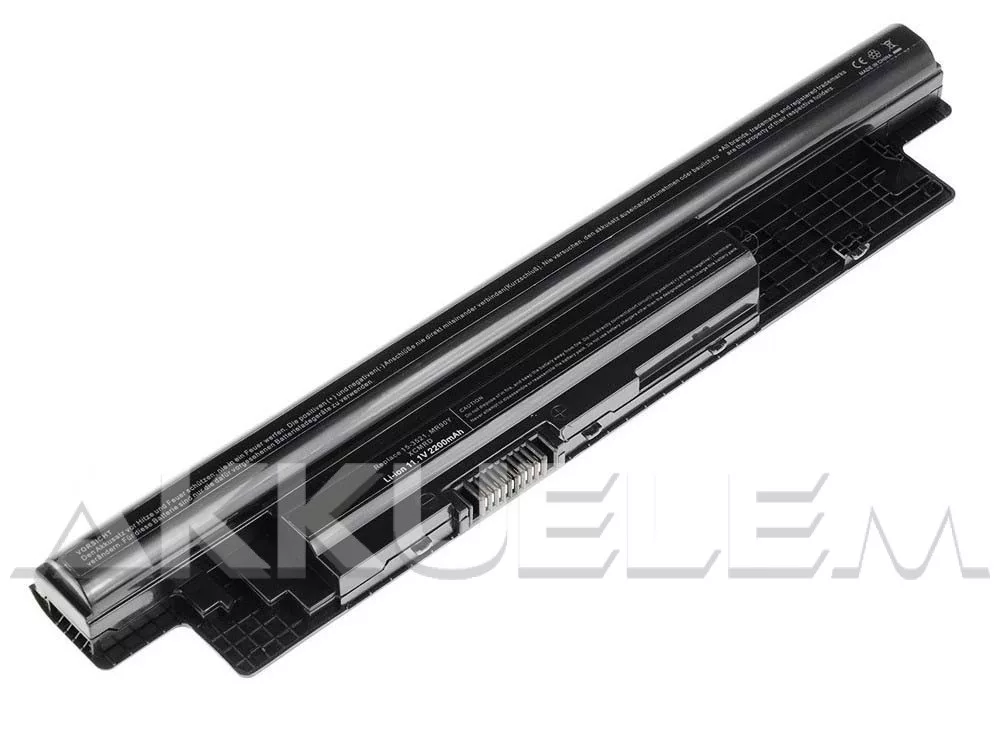 Dell 3521 3421 5521 2521 XCMRD 11,1V 2200mAh utángyártott notebook akkumulátor Dell 3521 3421 5521 2521 XCMRD 11,1V 2200mAh utángyártott notebook akkumulátor