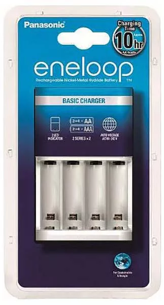 Eneloop BQ-CC51E NiMH akkutöltő 2-4 csat. Eneloop BQ-CC51E NiMH akkutöltő 2-4 csat.