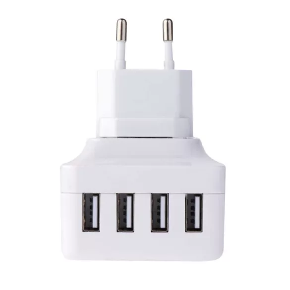 4xUSB hálózati töltő adapter 6,8A DC5V V0117