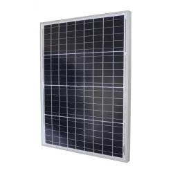 Napelem panel 50W polikristályos 670x530x25mm