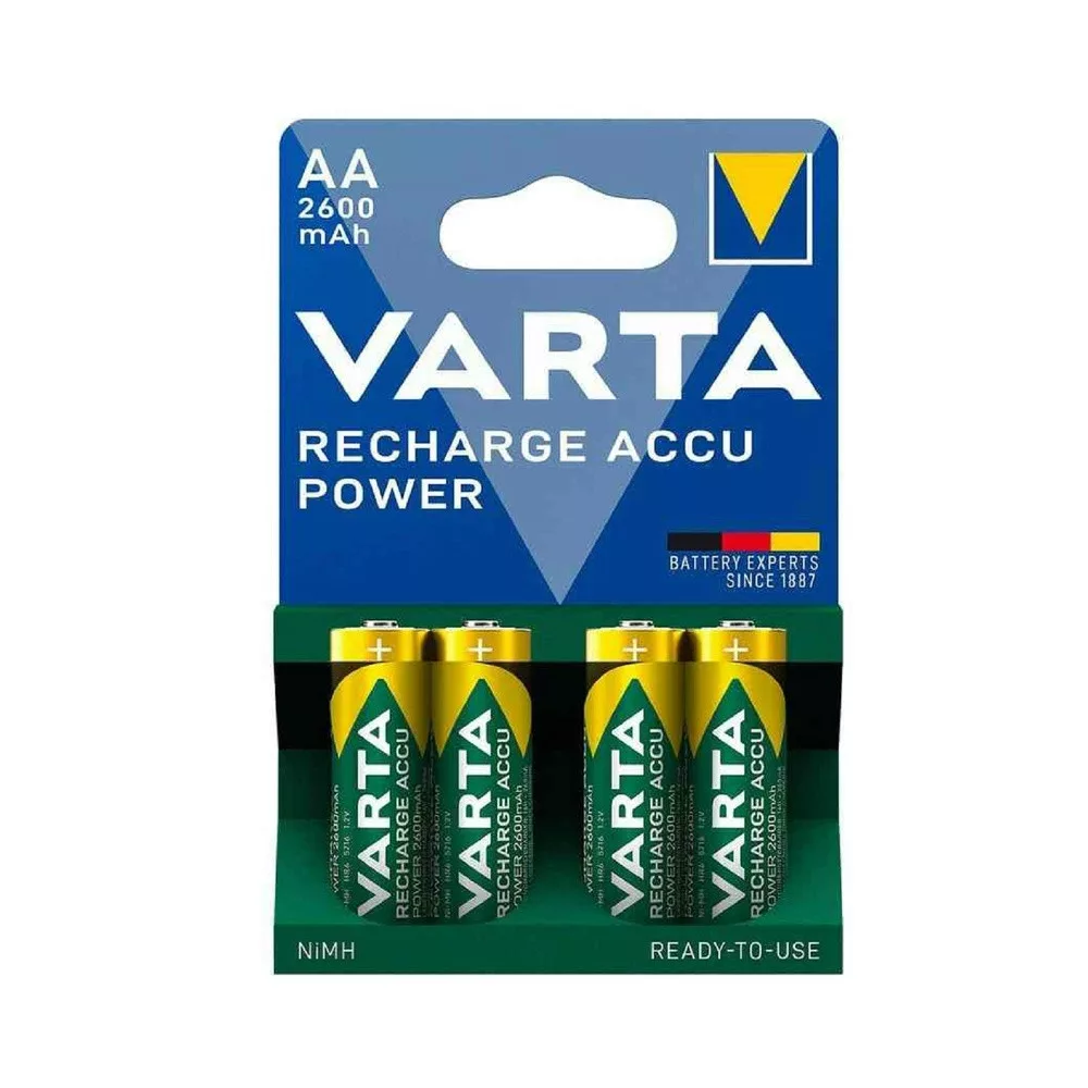 Varta AA 2600mAh NiMH akkumulátor 4db/csomag (ár/db)